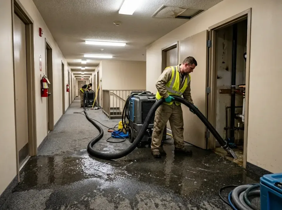 multi-unit-apartment-hallway-f-005 — frequently asked questions, Emergency Burst Pipe Water Extraction & Removal in Alamo, TN
